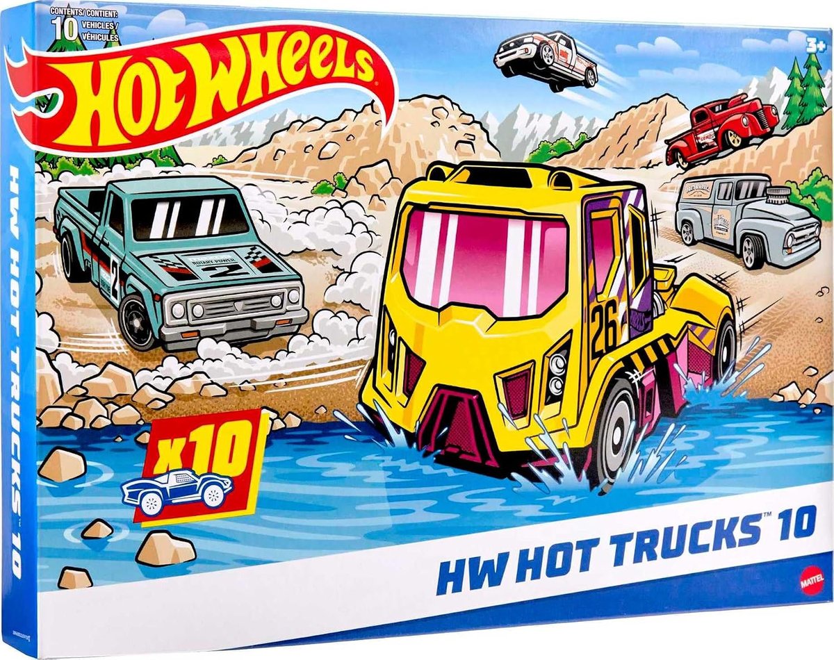 Hot Wheels Trucks 10-Pack