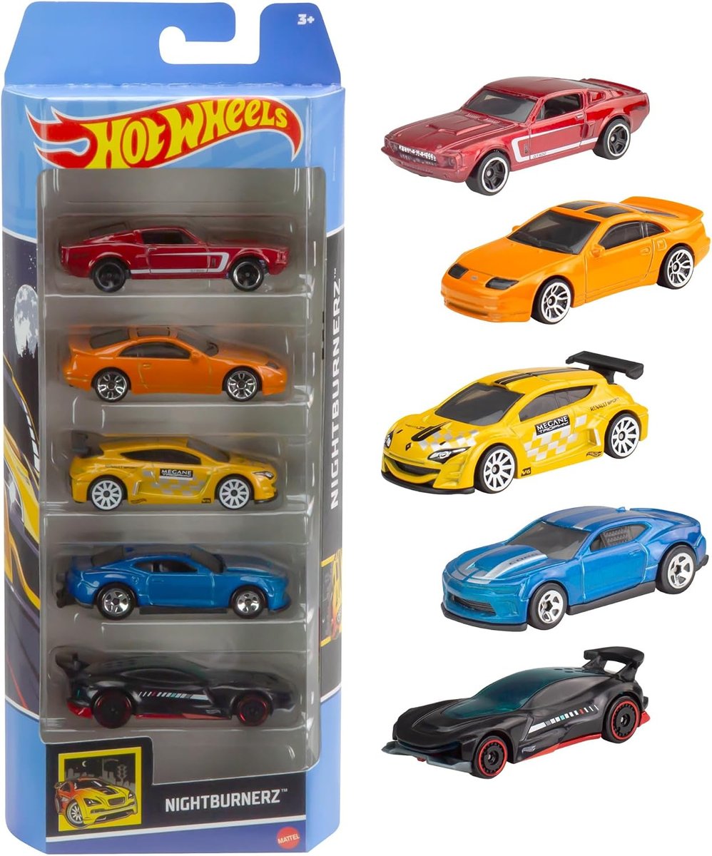 Hot Wheels Themed 5-Car Pack view 3