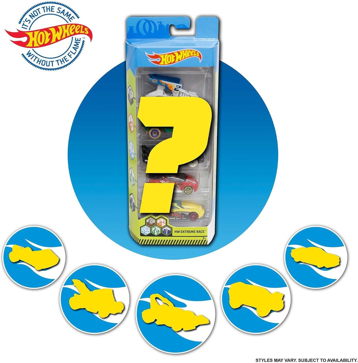 Hot Wheels Themed 5-Car Pack view 5