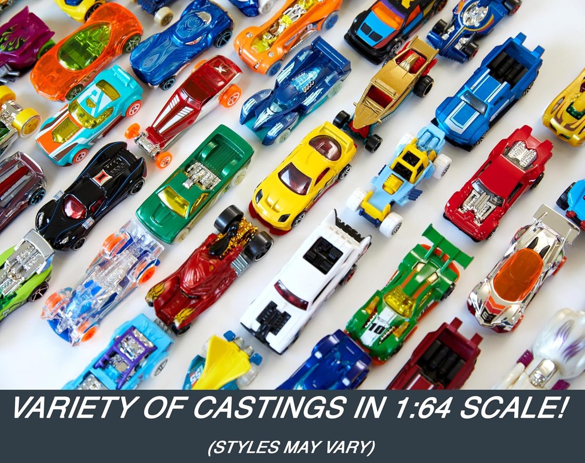 Hot Wheels 50-Car Pack, Individually Packaged view 5