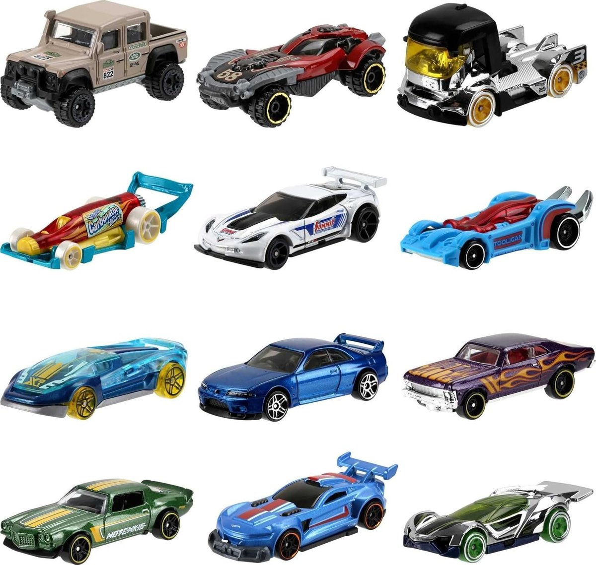 Hot Wheels 72-Car Mainline Box