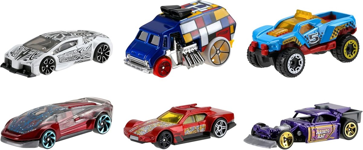 Hot Wheels 72-Car Mainline Box view 4