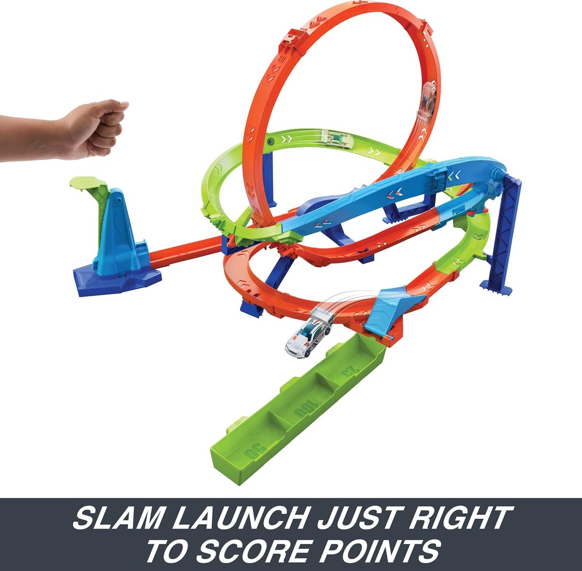 Hot Wheels Action Loop Cyclone Challenge view 4