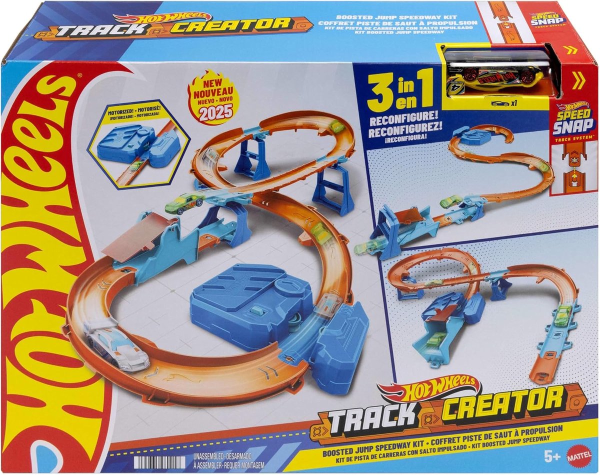Hot Wheels Track Creator Boosted Jump Speedway