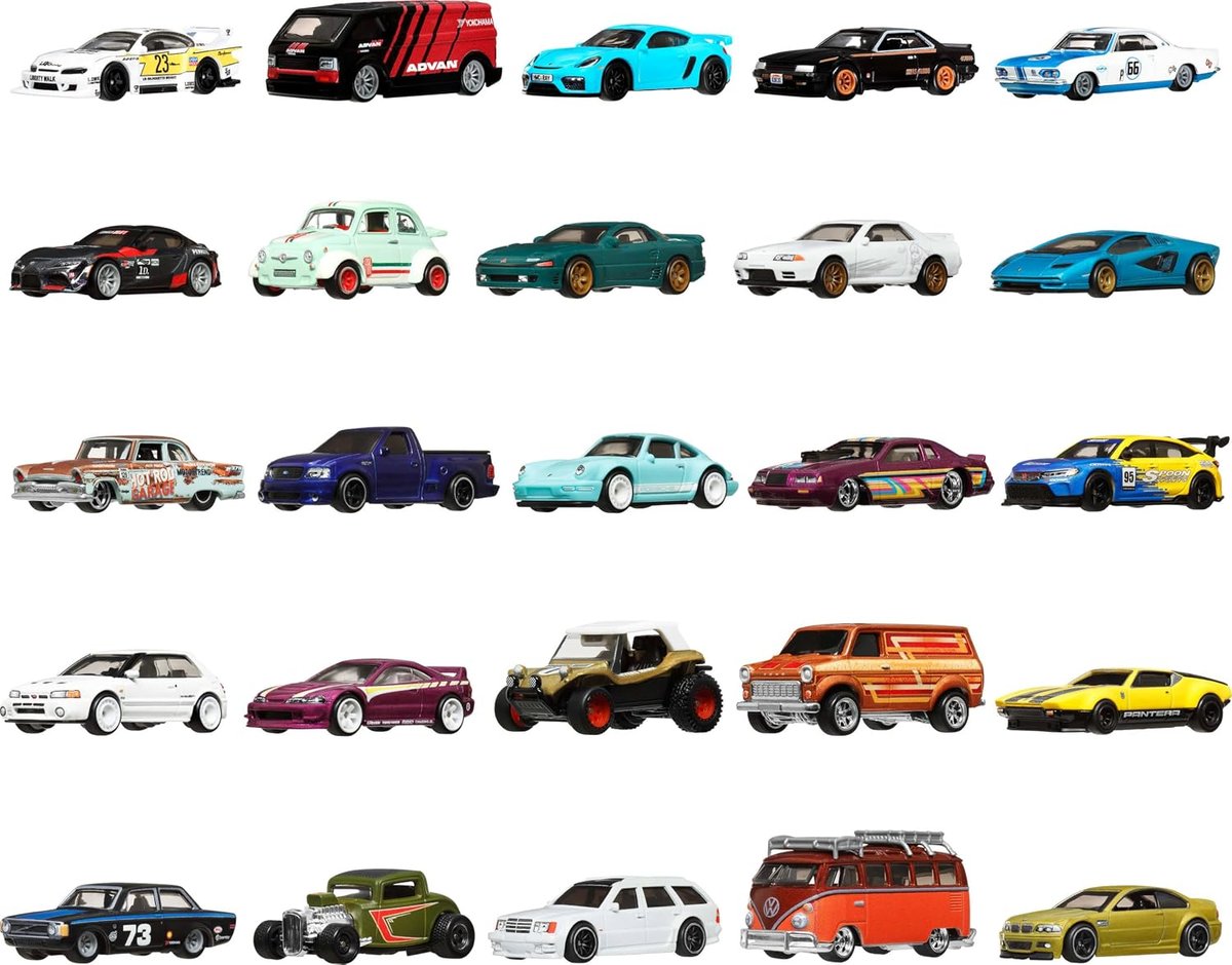 Hot Wheels Boulevard 25-Car Factory Set