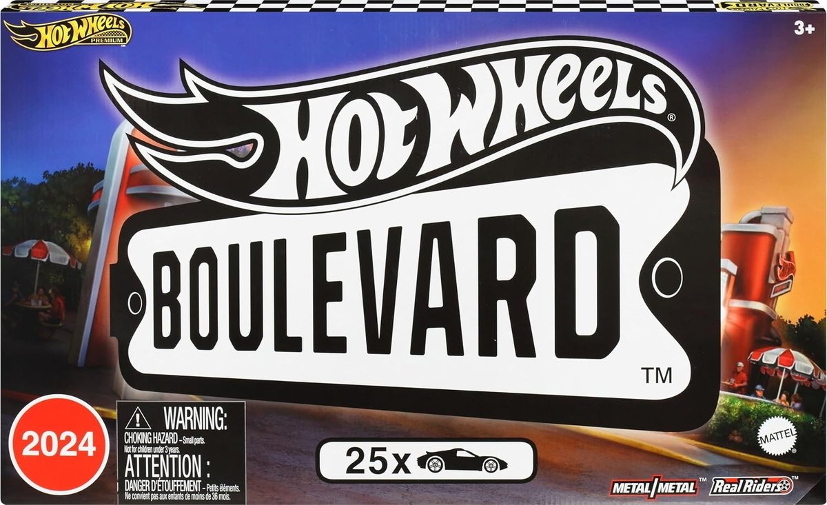 Hot Wheels Boulevard 25-Car Factory Set view 6