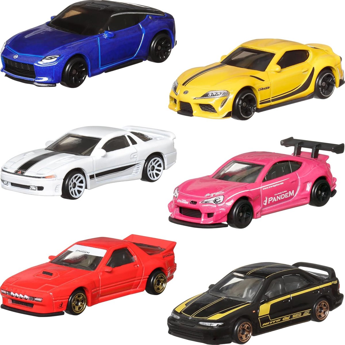 Hot Wheels Car Culture Streets of Japan 6-Pack view 2