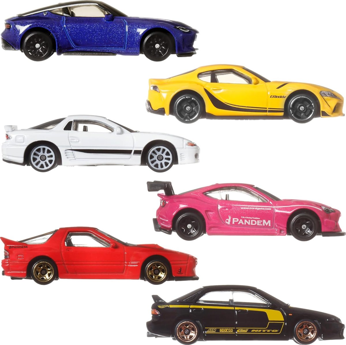 Hot Wheels Car Culture Streets of Japan 6-Pack view 4