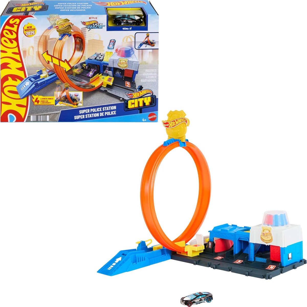 Hot Wheels City Super Police Station