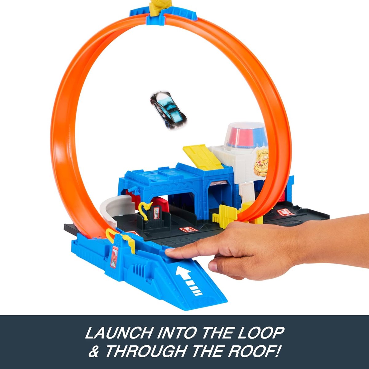 Hot Wheels City Super Police Station view 3