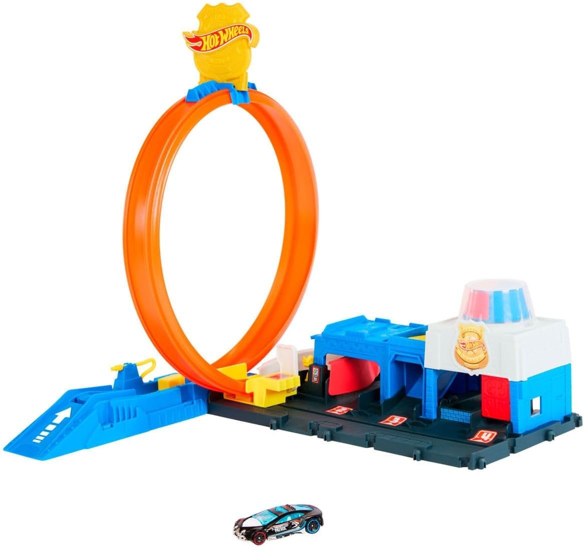 Hot Wheels City Super Police Station view 4
