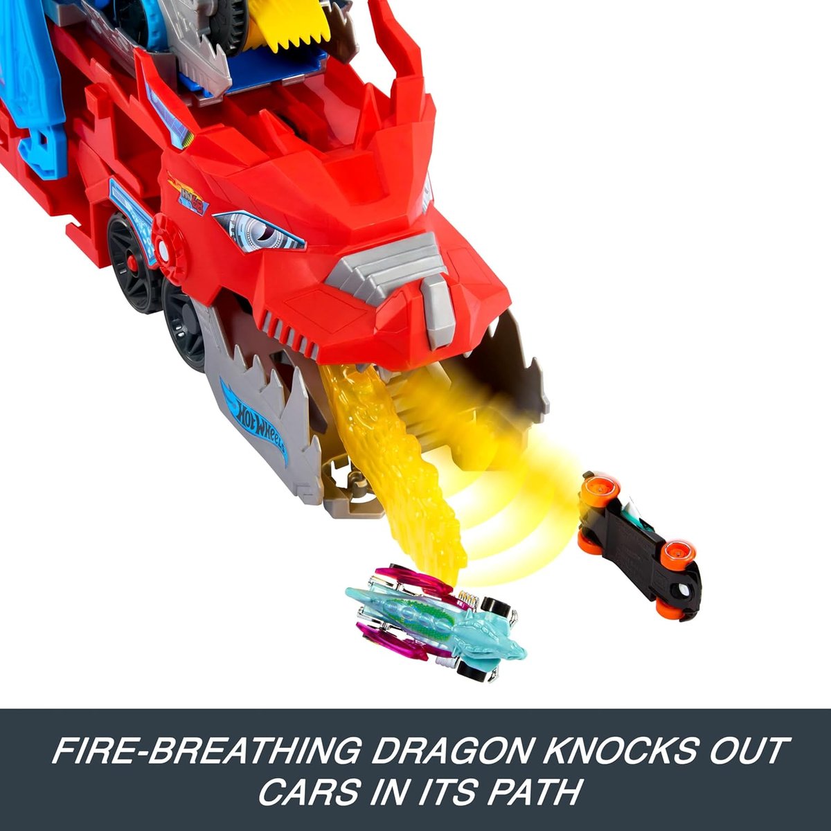 Hot Wheels City Ultimate Dual Dragon Transporter view 3