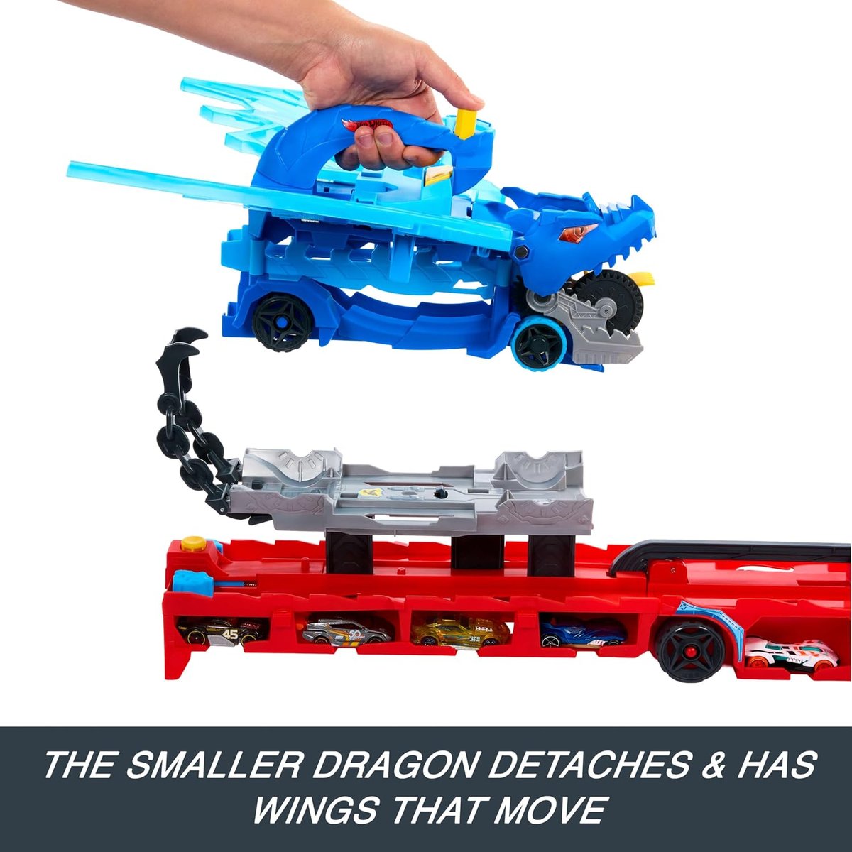 Hot Wheels City Ultimate Dual Dragon Transporter view 4