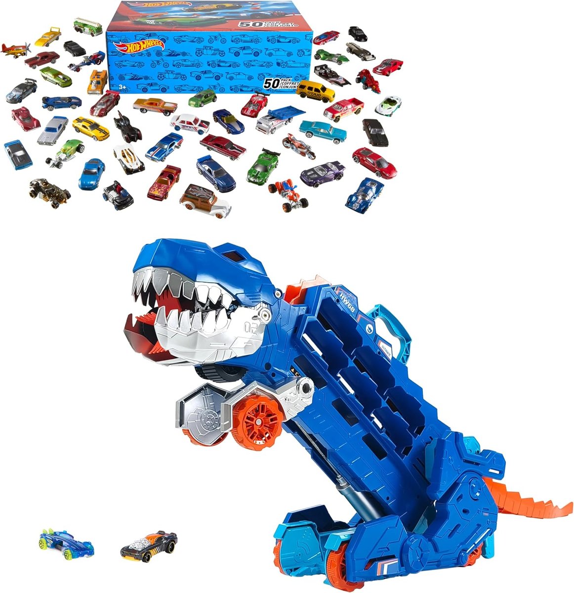 Hot Wheels City Ultimate Hauler + 50-Car Pack