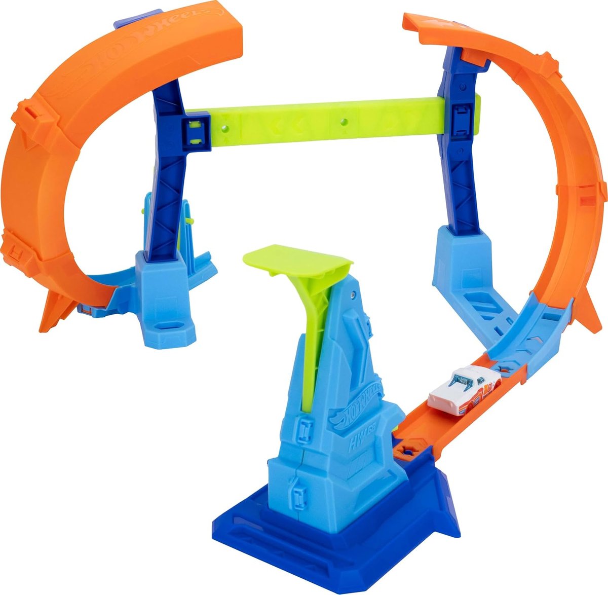 Hot Wheels Stunt Tracks Corkscrew Jump Champion view 2