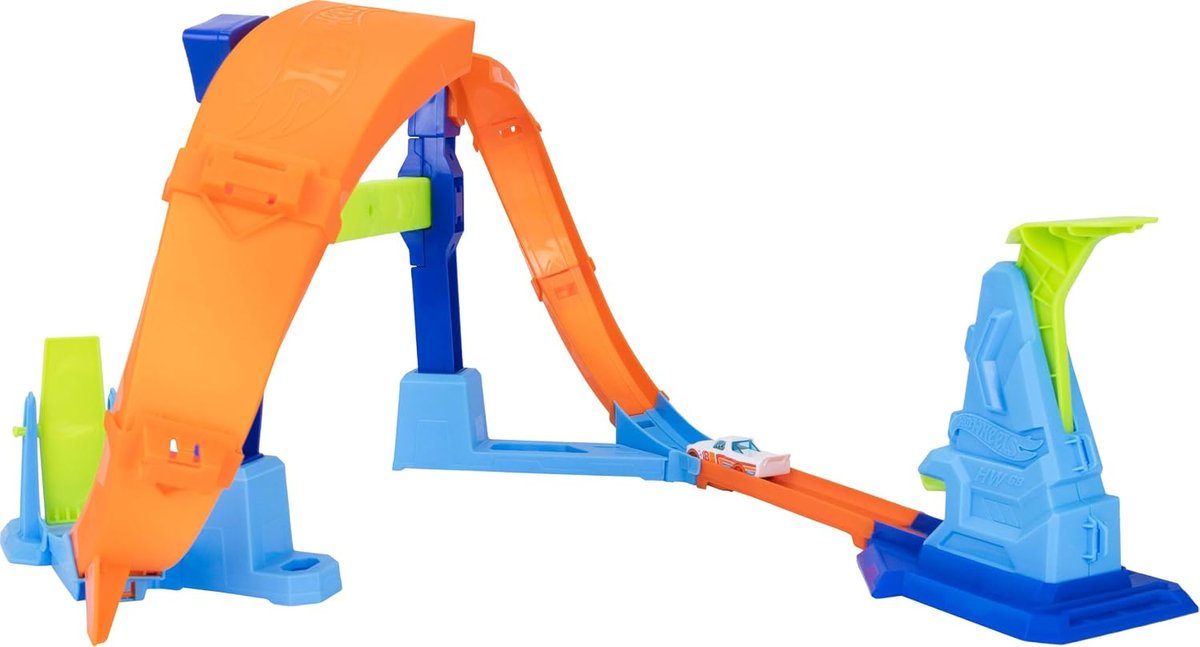 Hot Wheels Stunt Tracks Corkscrew Jump Champion view 3