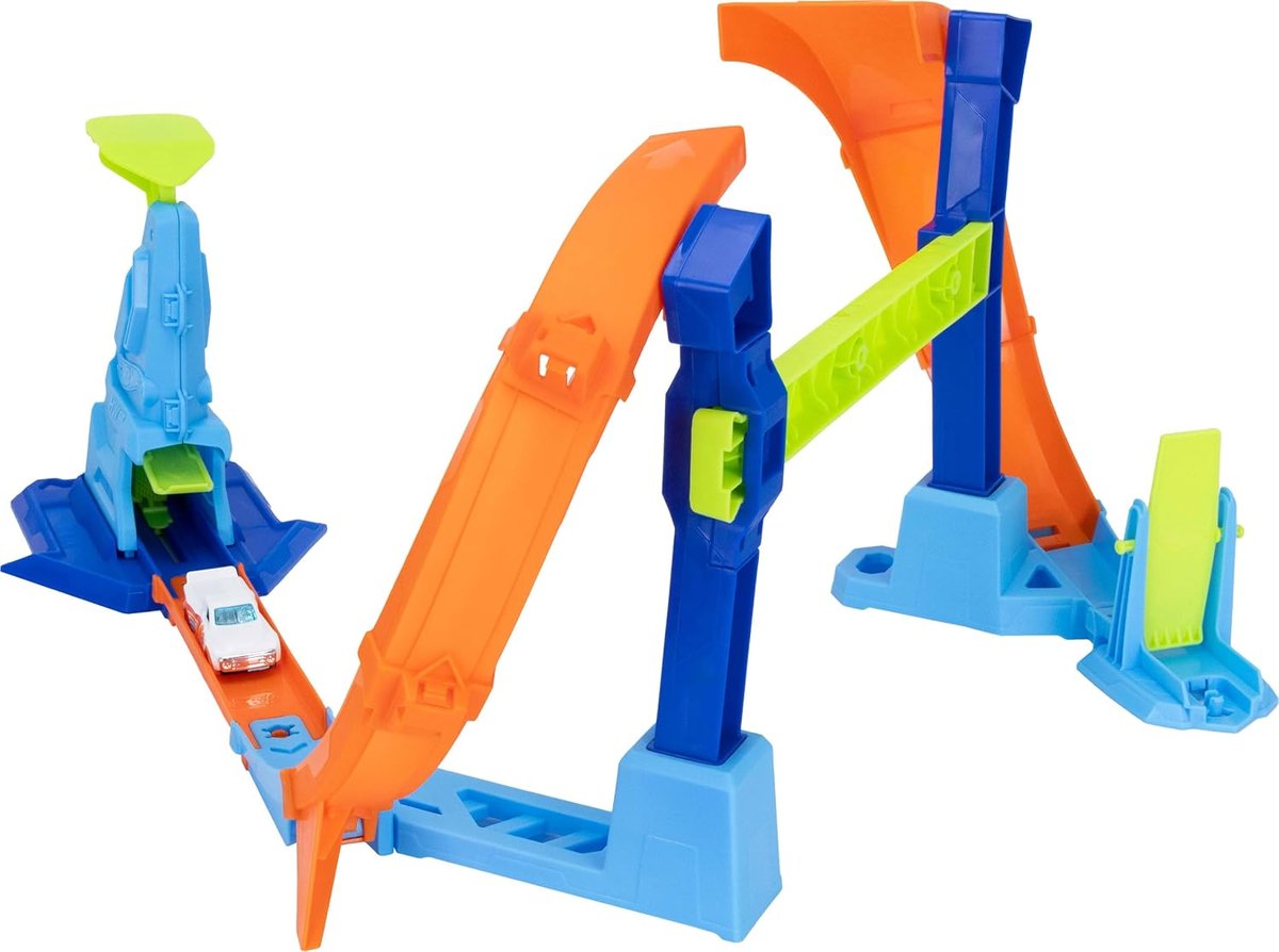 Hot Wheels Stunt Tracks Corkscrew Jump Champion view 5