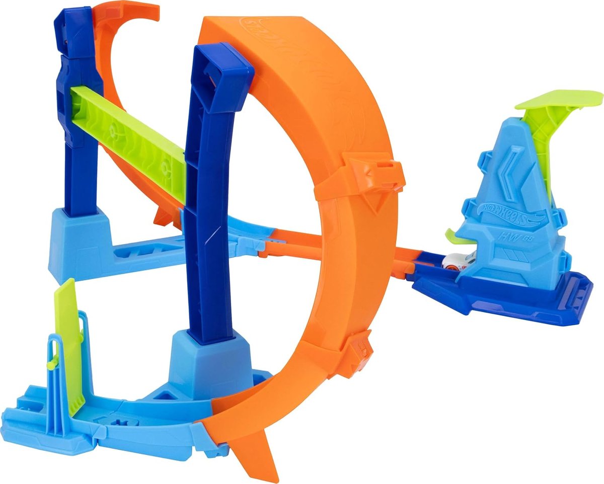 Hot Wheels Stunt Tracks Corkscrew Jump Champion view 6