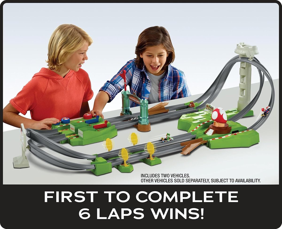 Hot Wheels Mario Kart Circuit Track view 3