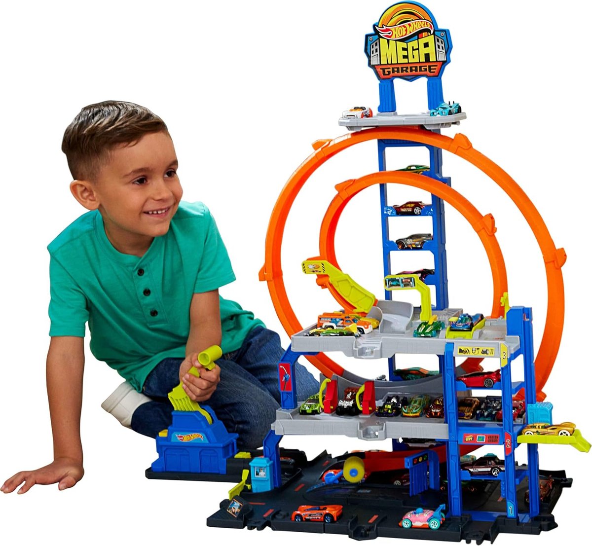 Hot Wheels City Mega Loop Garage