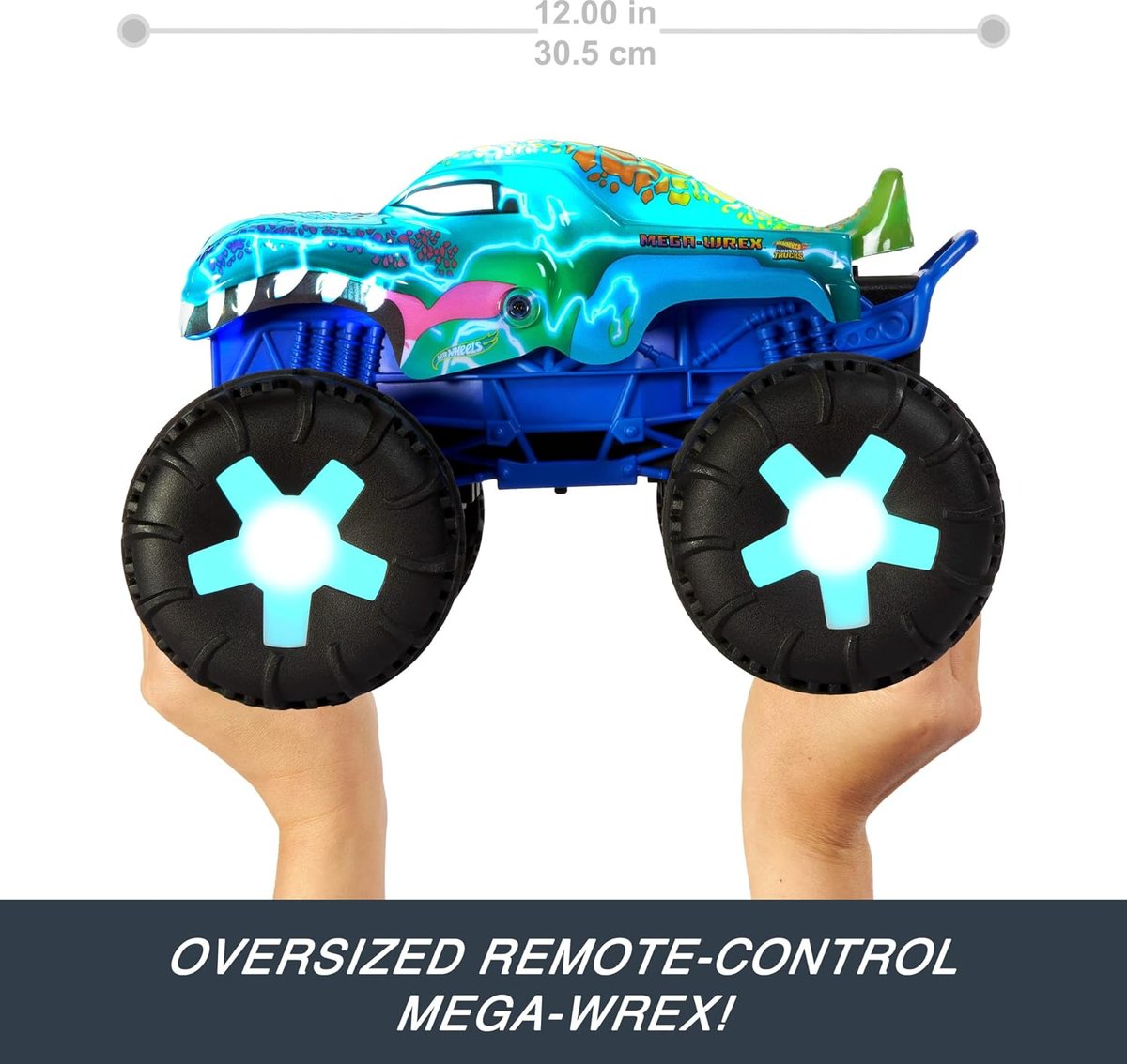 Hot Wheels Monster Trucks Mega-Wrex Alive RC view 3