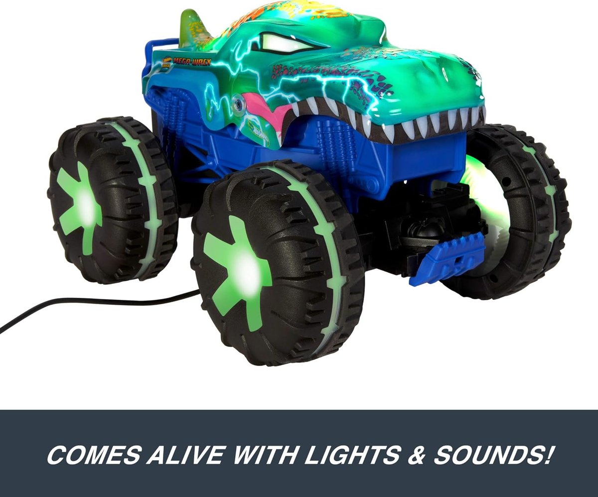 Hot Wheels Monster Trucks Mega-Wrex Alive RC view 5