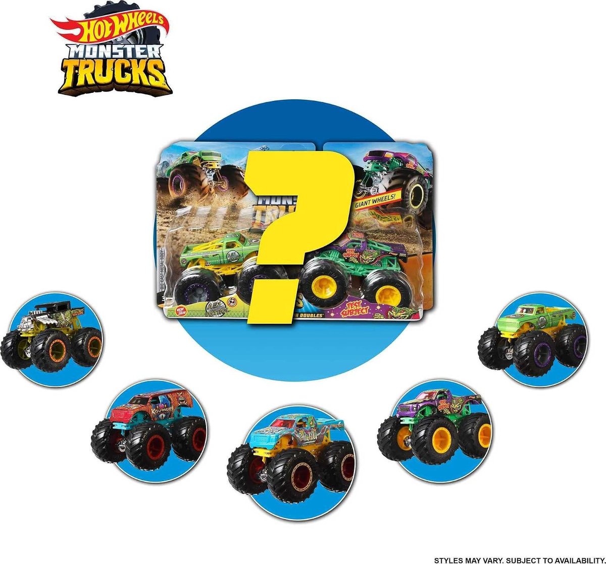 Hot Wheels Monster Trucks Demolition Doubles view 3