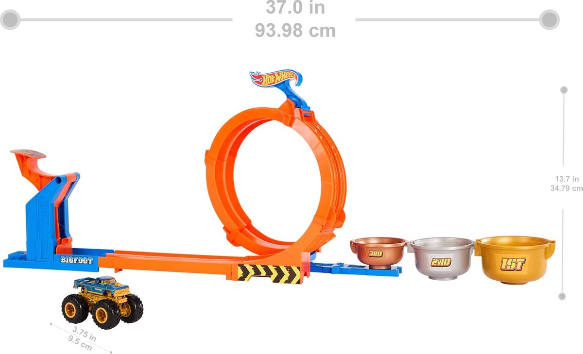 Hot Wheels Loop-and-Flip Trophy Challenge view 6