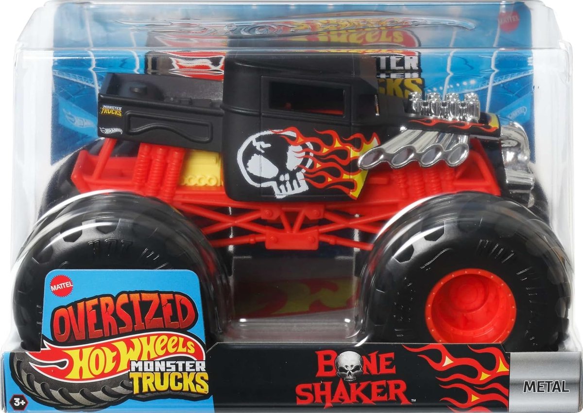 Hot Wheels Oversized Bone Shaker 1:24 view 5