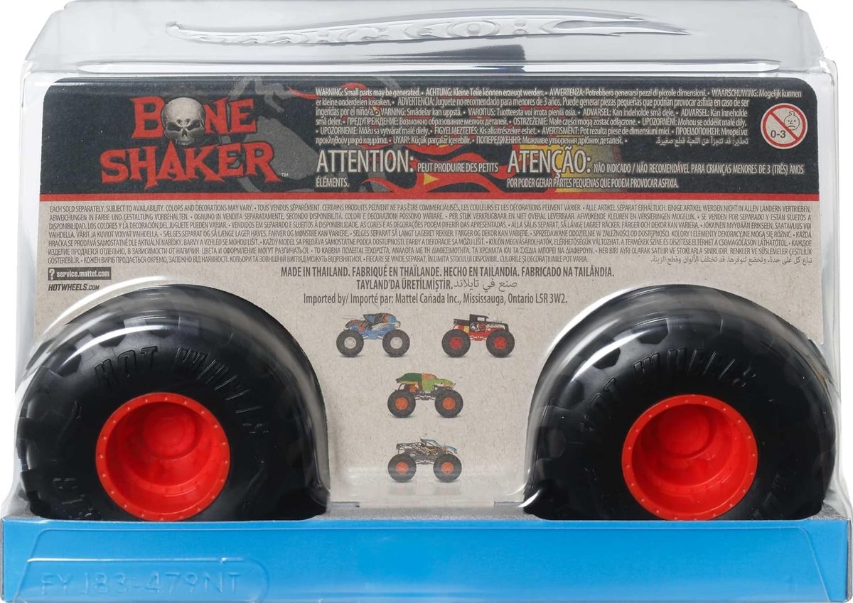 Hot Wheels Oversized Bone Shaker 1:24 view 6