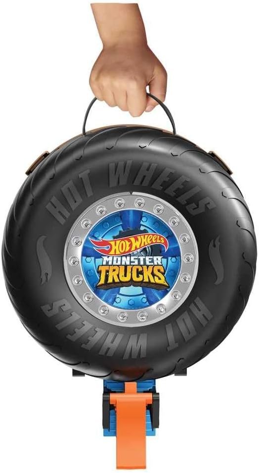 Hot Wheels Monster Trucks Stunt Tire Playset view 3