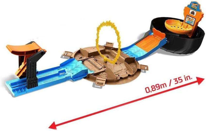 Hot Wheels Monster Trucks Stunt Tire Playset view 5