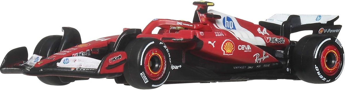 Hot Wheels Premium Formula 1 Lewis Hamilton Race Car view 2