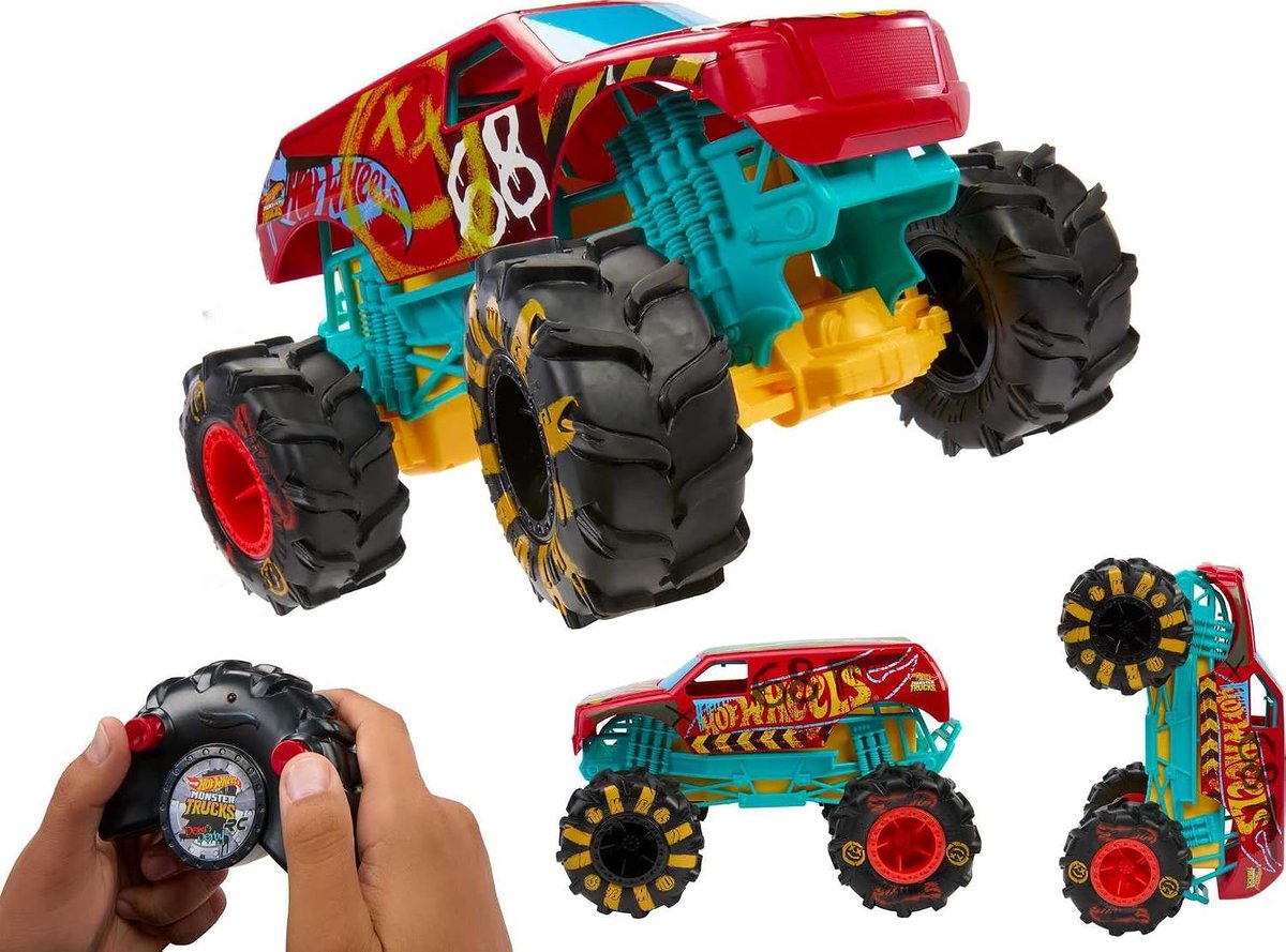Hot Wheels RC Monster Trucks HW Demo Derby view 4
