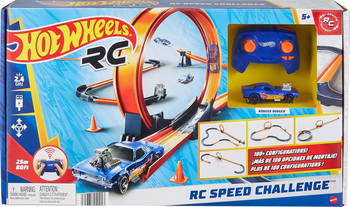 Hot Wheels RC Speed Challenge Track Set