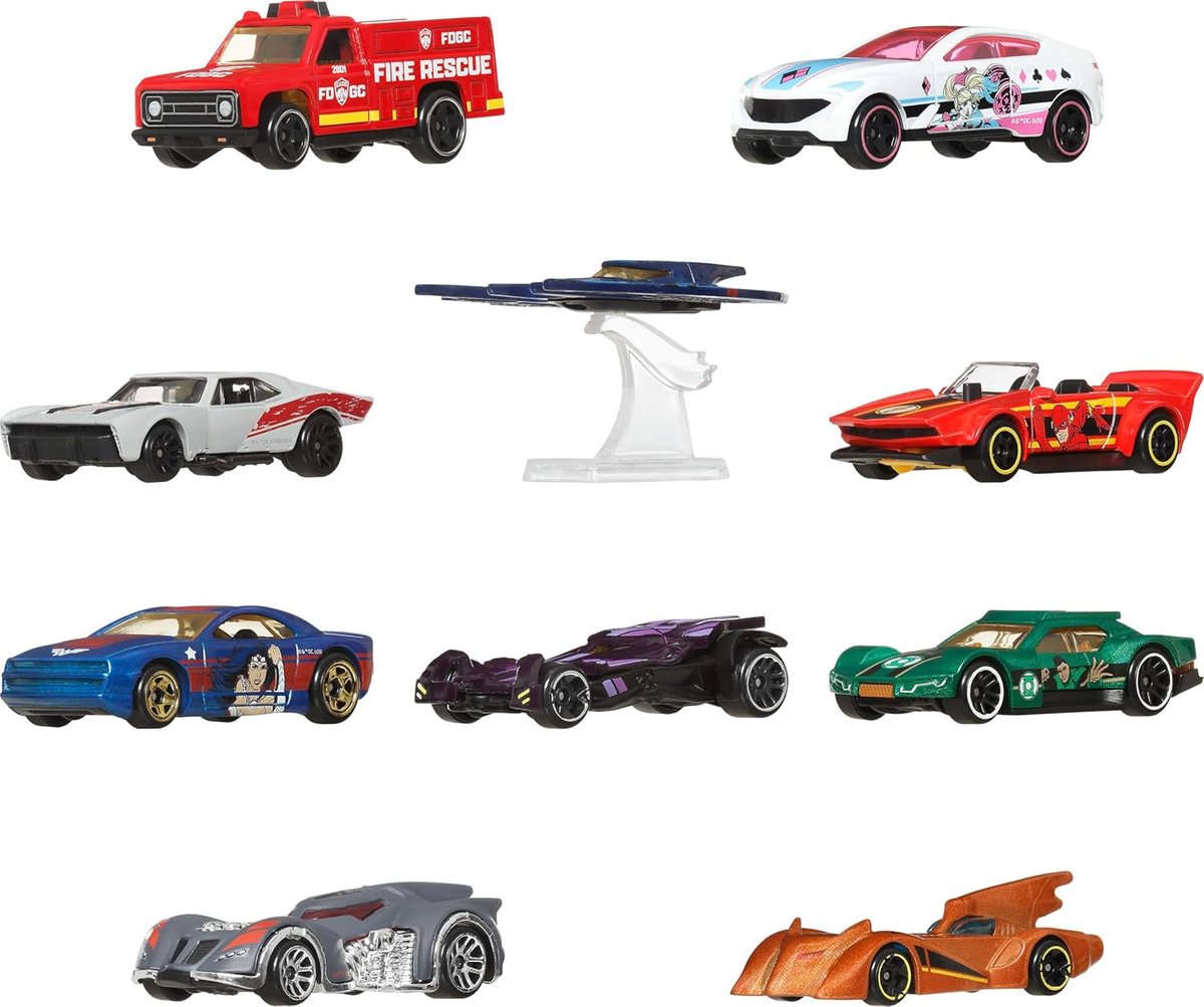 Hot Wheels Batman Silver Series 10-Pack view 2