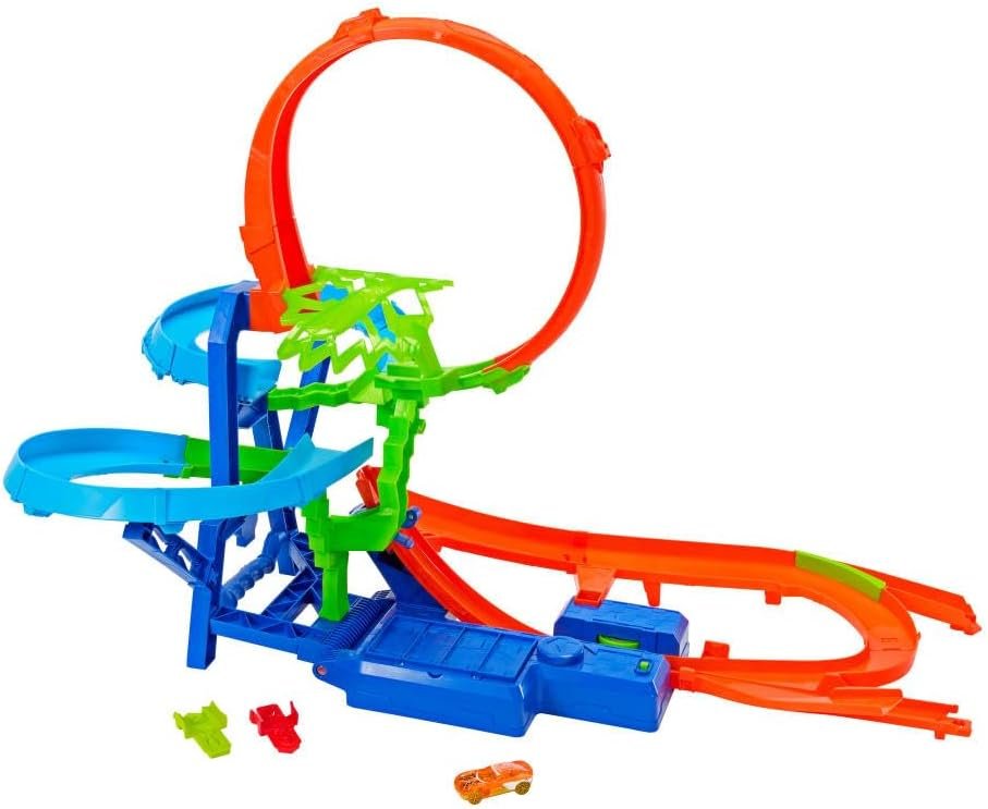 Hot Wheels Stunt Tracks Mid-Air Crash view 4