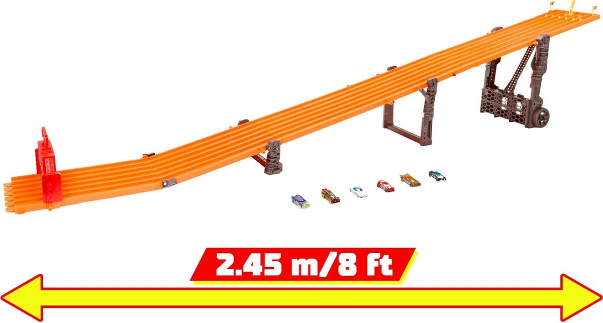 Hot Wheels Super 6-Lane Raceway view 6