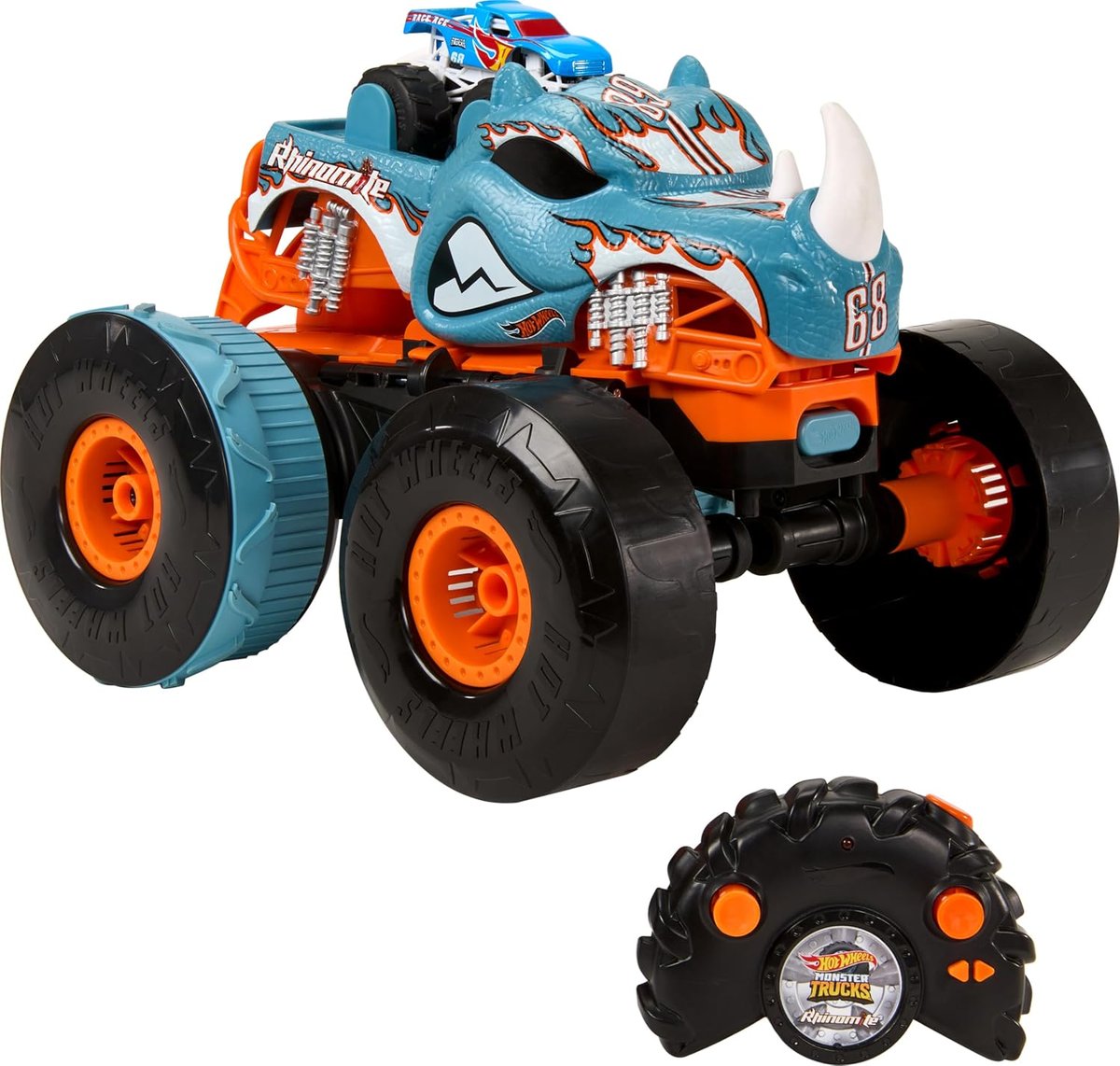 Hot Wheels Monster Trucks HW Transforming Rhinomite RC